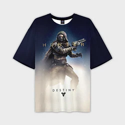 Мужская футболка оверсайз Destiny: Hunter