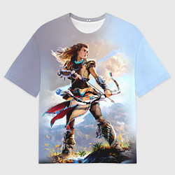 Мужская футболка оверсайз HZD 4