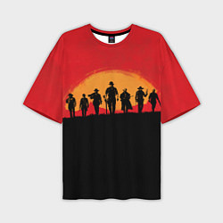 Мужская футболка оверсайз Red Dead Redemption 2