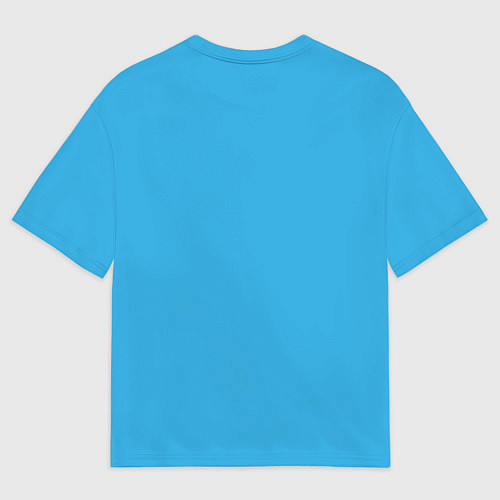 Мужская футболка оверсайз I eat dolphins / 3D-принт – фото 2