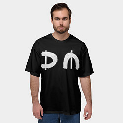 Футболка оверсайз мужская DM Rock, цвет: 3D-принт — фото 2