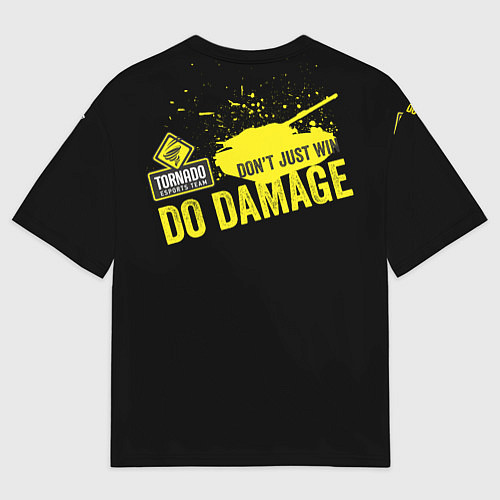 Мужская футболка оверсайз Tornado / 3D-принт – фото 2