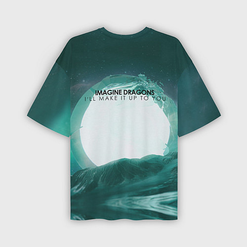 Мужская футболка оверсайз Imagine Dragons: Wanderer / 3D-принт – фото 2
