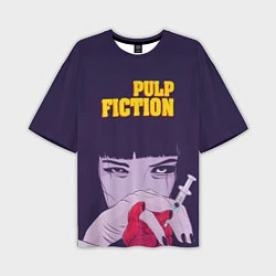 Мужская футболка оверсайз Pulp Fiction: Dope Heart
