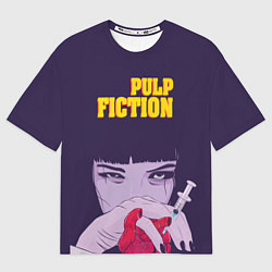 Футболка оверсайз мужская Pulp Fiction: Dope Heart, цвет: 3D-принт