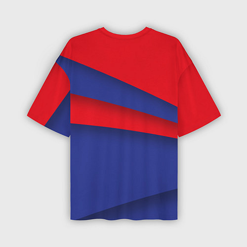 Мужская футболка оверсайз CSKA est. 1911 / 3D-принт – фото 2