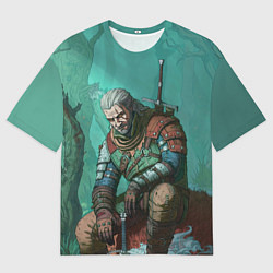 Футболка оверсайз мужская Forest, цвет: 3D-принт