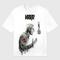 Мужская футболка оверсайз Bennington Song