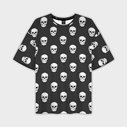 Мужская футболка оверсайз BFMV: Skulls