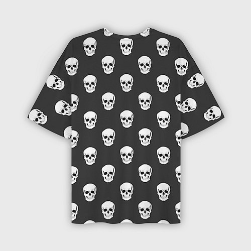 Мужская футболка оверсайз BFMV: Skulls / 3D-принт – фото 2