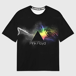 Футболка оверсайз мужская Pink Floyd Logo, цвет: 3D-принт