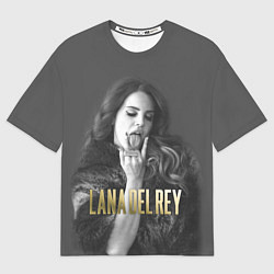 Мужская футболка оверсайз Lana Del Rey: Sex