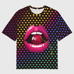 Футболка оверсайз мужская Pop art, цвет: 3D-принт