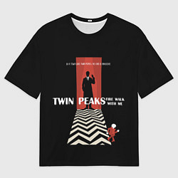 Мужская футболка оверсайз Twin Peaks Man