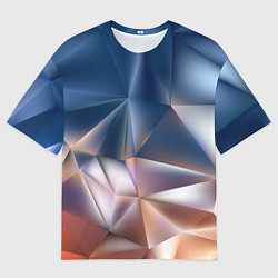 Мужская футболка оверсайз Abstract