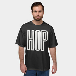 Футболка оверсайз мужская Hip-Hop Inside, цвет: 3D-принт — фото 2