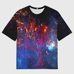 Мужская футболка оверсайз Космос