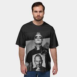 Футболка оверсайз мужская Тараканы, цвет: 3D-принт — фото 2