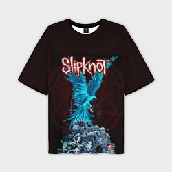 Мужская футболка оверсайз Орел группа Slipknot