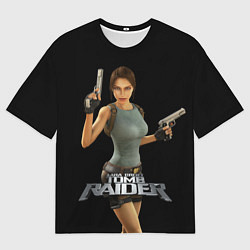Мужская футболка оверсайз TOMB RAIDER