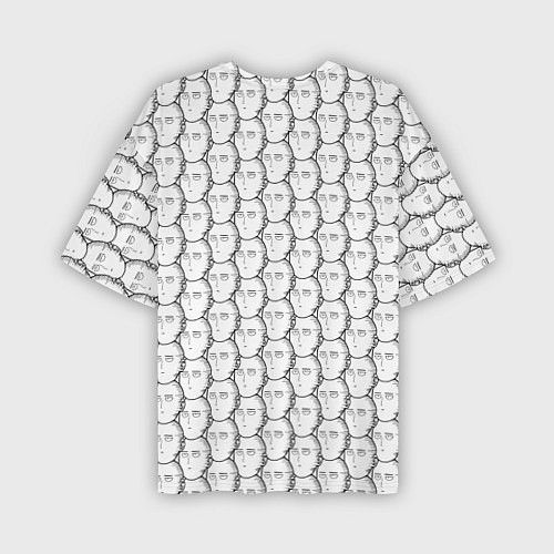 Мужская футболка оверсайз OnePunchMan / 3D-принт – фото 2