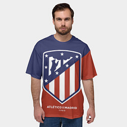 Футболка оверсайз мужская Atletico Madrid FC 1903, цвет: 3D-принт — фото 2