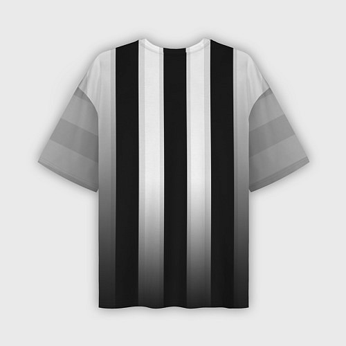 Мужская футболка оверсайз Juventus FC: New logo / 3D-принт – фото 2