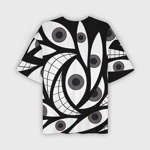 Мужская футболка оверсайз Alchemist Eyes / 3D-принт – фото 2