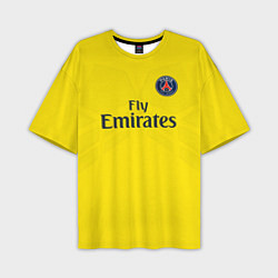 Мужская футболка оверсайз PSG FC: Neymar Away 17/18