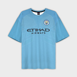 Мужская футболка оверсайз Man City FC: Sterling Home 17/18