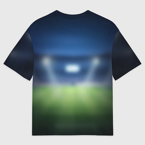 Мужская футболка оверсайз CR7 / 3D-принт – фото 2