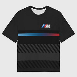 Футболка оверсайз мужская BMW: Brand Lines, цвет: 3D-принт