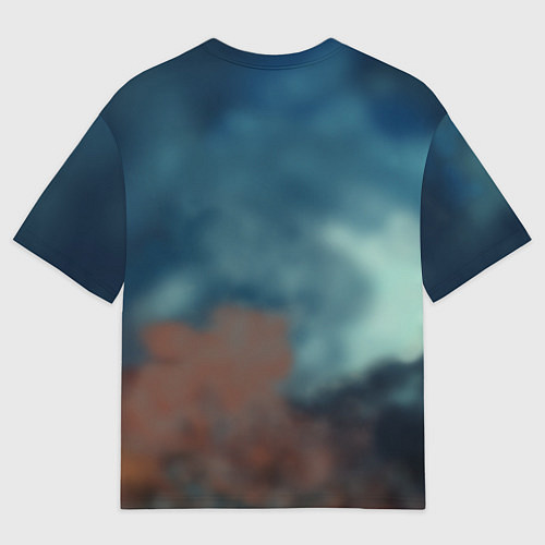 Мужская футболка оверсайз Гром войны / 3D-принт – фото 2