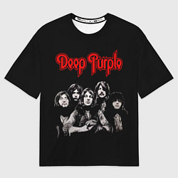 Мужская футболка оверсайз Deep Purple
