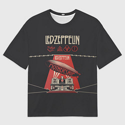Футболка оверсайз мужская Led Zeppelin: Mothership, цвет: 3D-принт