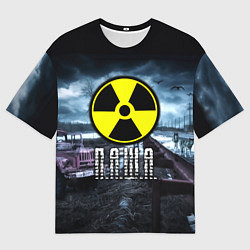 Футболка оверсайз мужская S.T.A.L.K.E.R: Паша, цвет: 3D-принт