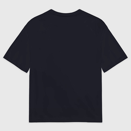 Мужская футболка оверсайз NASA: Black Space / 3D-принт – фото 2