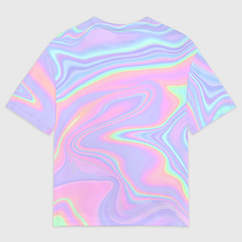 Мужская футболка оверсайз Танцуй в моем неоне / 3D-принт – фото 2