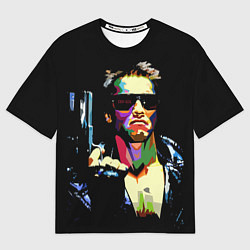 Футболка оверсайз мужская Terminator Art, цвет: 3D-принт