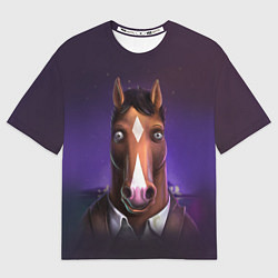 Футболка оверсайз мужская BoJack, цвет: 3D-принт