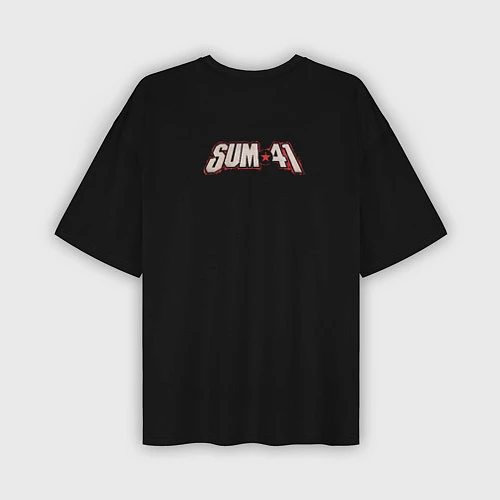 Мужская футболка оверсайз Sum 41: 13 Voices / 3D-принт – фото 2