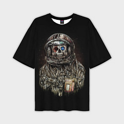 Мужская футболка оверсайз NASA: Death Astronaut