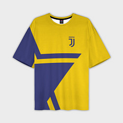 Футболка оверсайз мужская FC Juventus: Star, цвет: 3D-принт