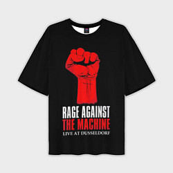 Мужская футболка оверсайз Rage Against the Machine