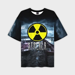 Мужская футболка оверсайз S.T.A.L.K.E.R: Radiation
