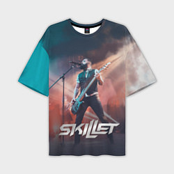 Футболка оверсайз мужская Skillet: John Cooper, цвет: 3D-принт