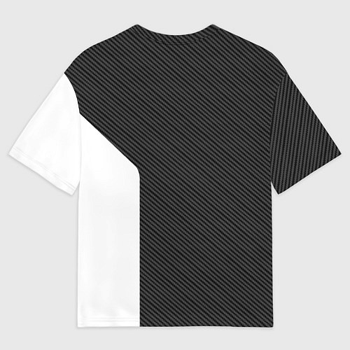 Мужская футболка оверсайз BMW CARBON БМВ КАРБОН / 3D-принт – фото 2