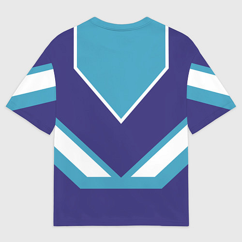 Мужская футболка оверсайз Даня сладкий / 3D-принт – фото 2