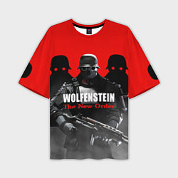 Мужская футболка оверсайз Wolfenstein: The New Order