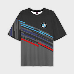 Футболка оверсайз мужская BMW BRAND COLOR, цвет: 3D-принт